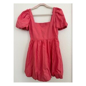 ZARA LINEN BOW MINI DRESS (small) NWT
